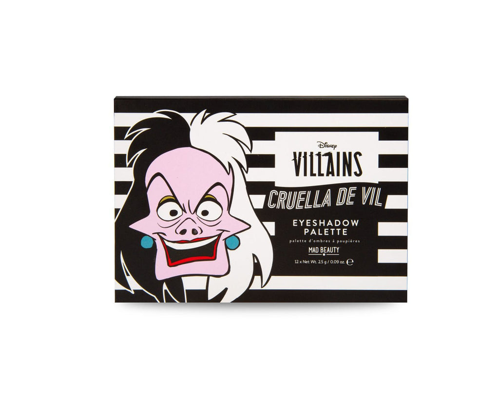 Donnez à votre maquillage une touche super spéciale avec les couleurs les plus vibrantes et les plus frappantes de la palette de fards à paupières Cruella.  Une palette d'ombres super pigmentée avec une finition spectaculaire.