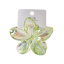 Pince à Cheveux Fleur – Couleurs Pastel Iridescentes
