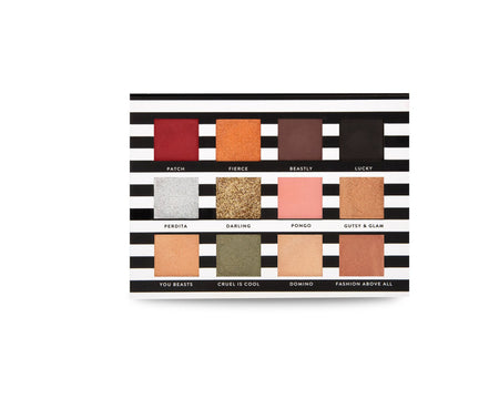 Donnez à votre maquillage une touche super spéciale avec les couleurs les plus vibrantes et les plus frappantes de la palette de fards à paupières Cruella.  Une palette d'ombres super pigmentée avec une finition spectaculaire.