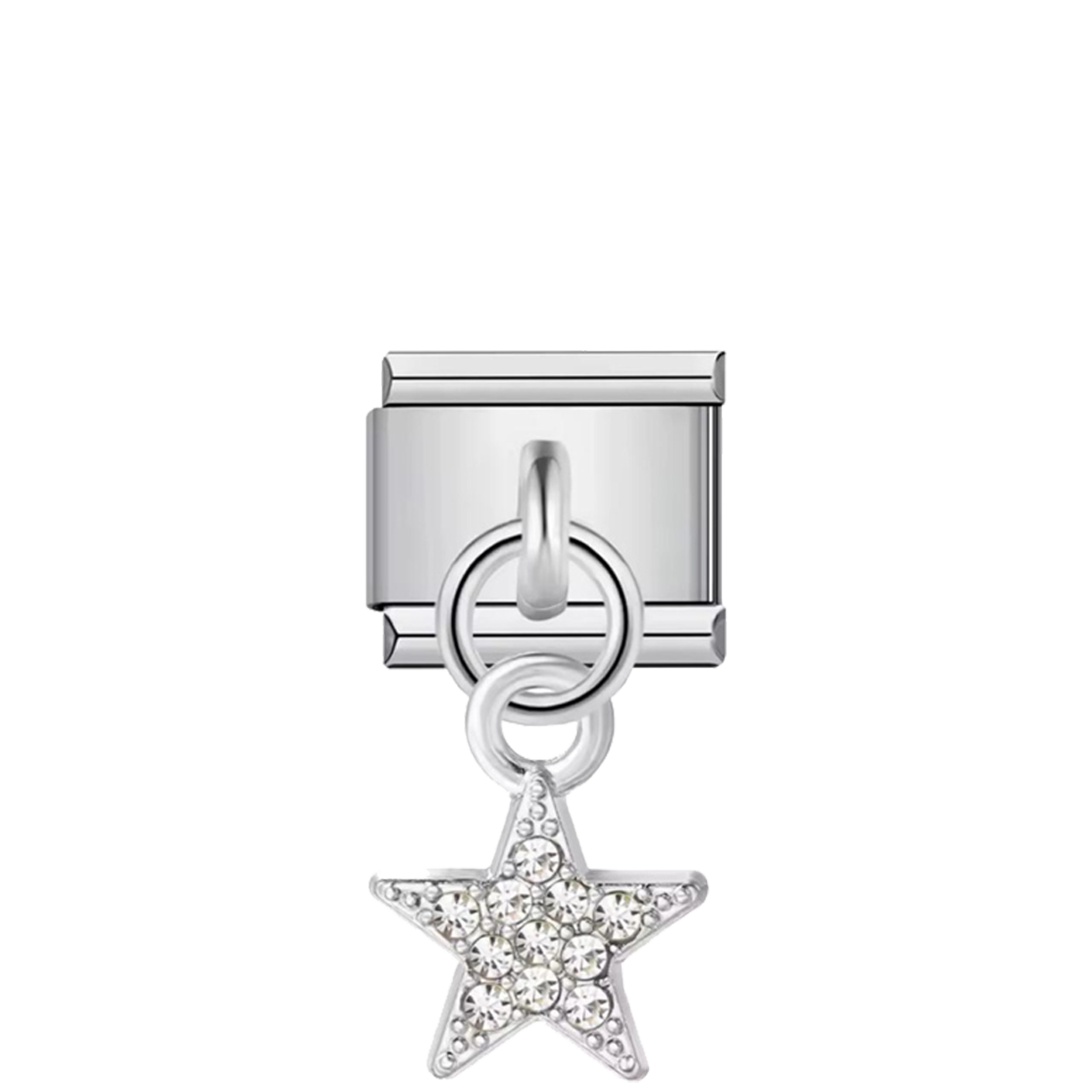 Charm argenté  STAR