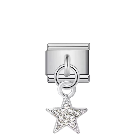 Charm argenté  STAR