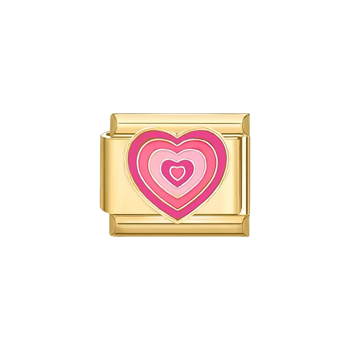 Charm doré PINK LOVE