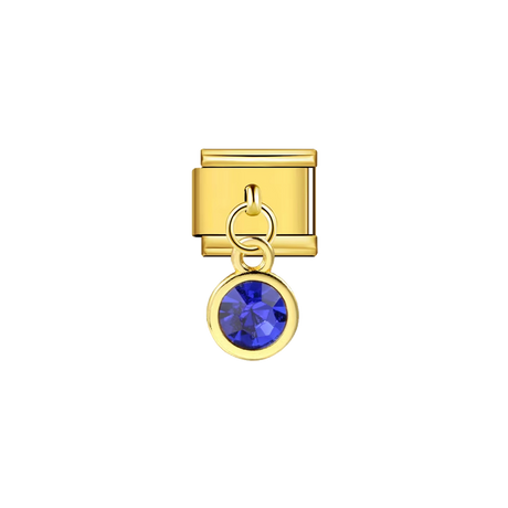 Charm doré PiERRE BLEU MARINE