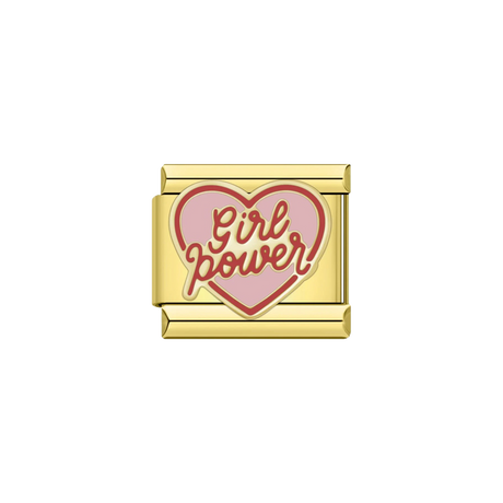 Charm doré GIRL POWER
