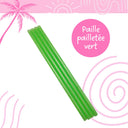 Pailles Pailletées Réutilisables