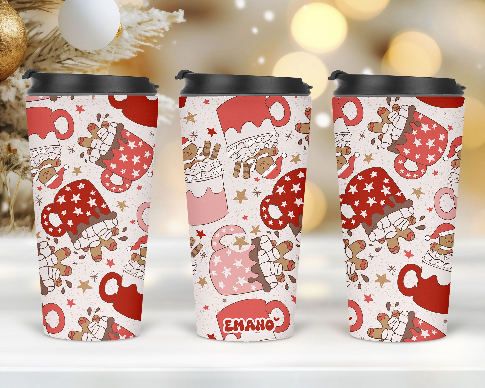🎅✨ Égaillez vos instants avec le Verre Isotherme Emano spécial Noël, où chaque gorgée devient une célébration ! 🥤🌲 #EmanoNoël #VerreFestif #MagieDesFêtes"