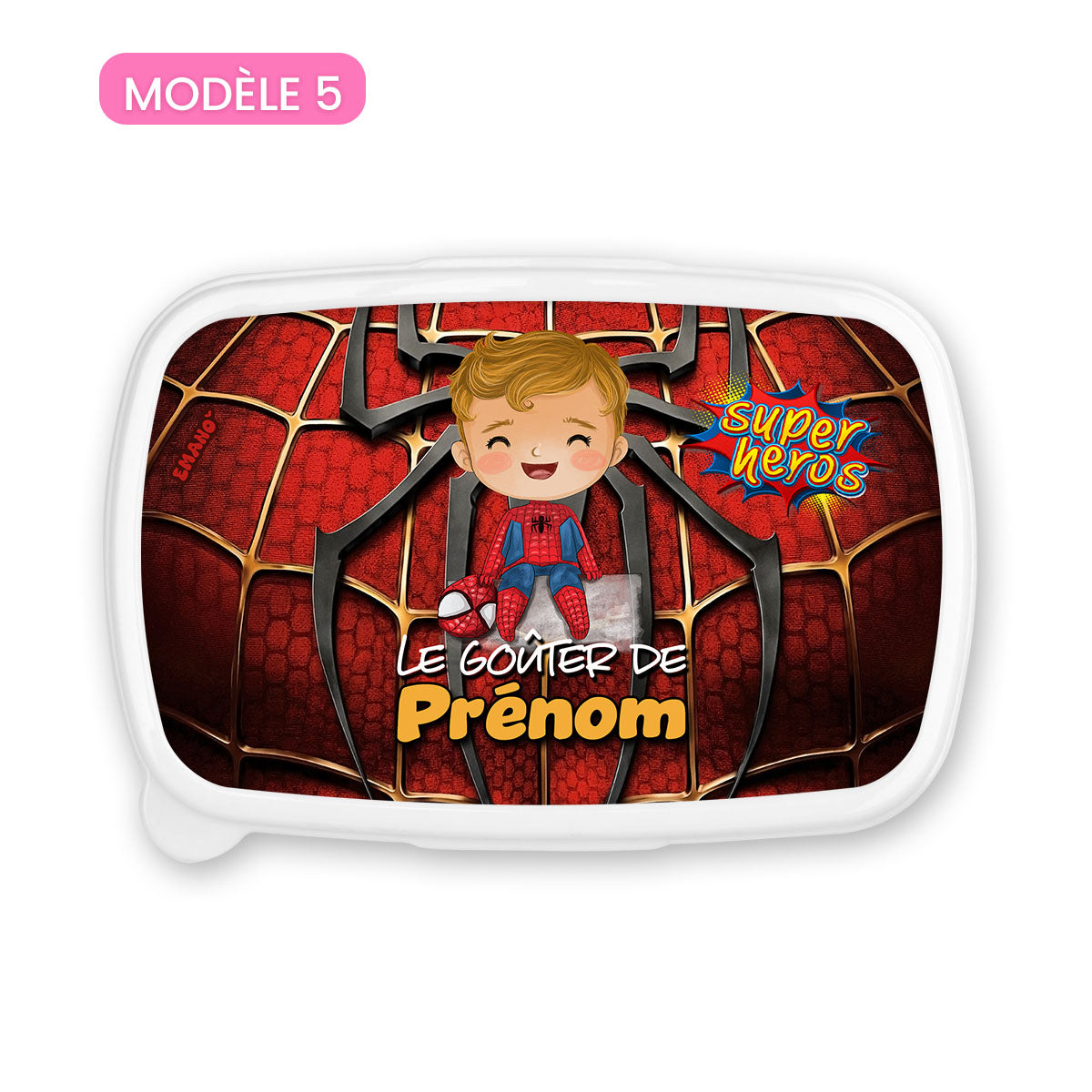 Boîte à goûter – Univers dessins animés