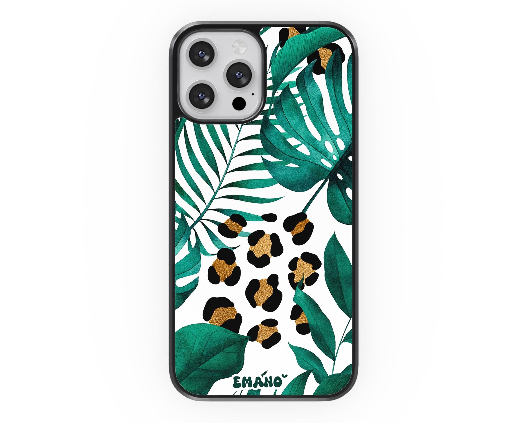 Affichez votre côté sauvage avec notre coque Emano léopard multicolore pour téléphone ! 🐆📱 #StyleFéroce