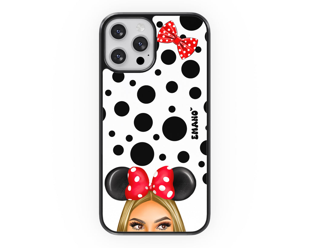 Célébrez l'icône de la mode avec nos coques Emano Minnie Mouse pour femmes ! 🎀📱 #StyleMinnie