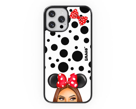 Célébrez l'icône de la mode avec nos coques Emano Minnie Mouse pour femmes ! 🎀📱 #StyleMinnie