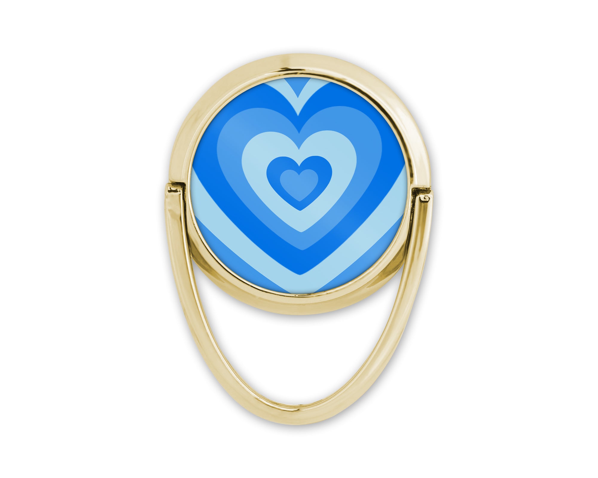 Découvrez notre anneau de téléphone doré, l'accessoire girly qui ajoute une touche d'élégance à votre style. Avec son design original, cet anneau devient bien plus qu'un support pour votre téléphone, c'est un bijou qui complète votre look avec éclat.