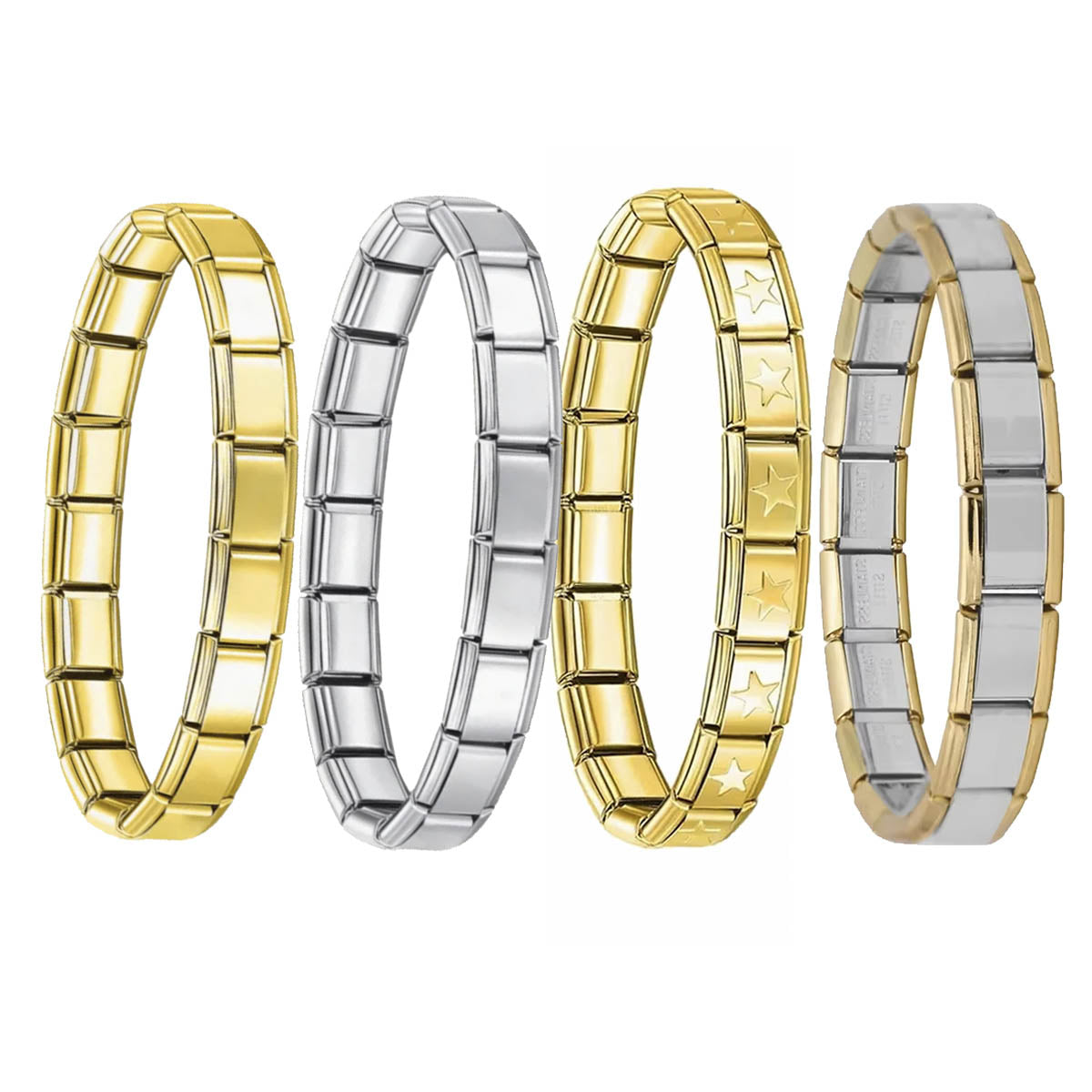 Bracelet Chaîne Serpent Acier Inoxydable GNOCE - Style Minimaliste Femme Homme