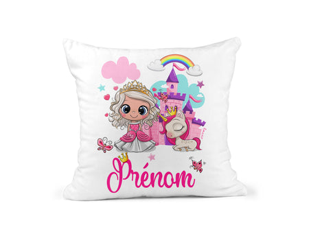 Coussin Licorne et Princesse : Rêve en Peluche.