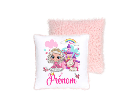 Coussin Licorne et Princesse : Rêve en Peluche.