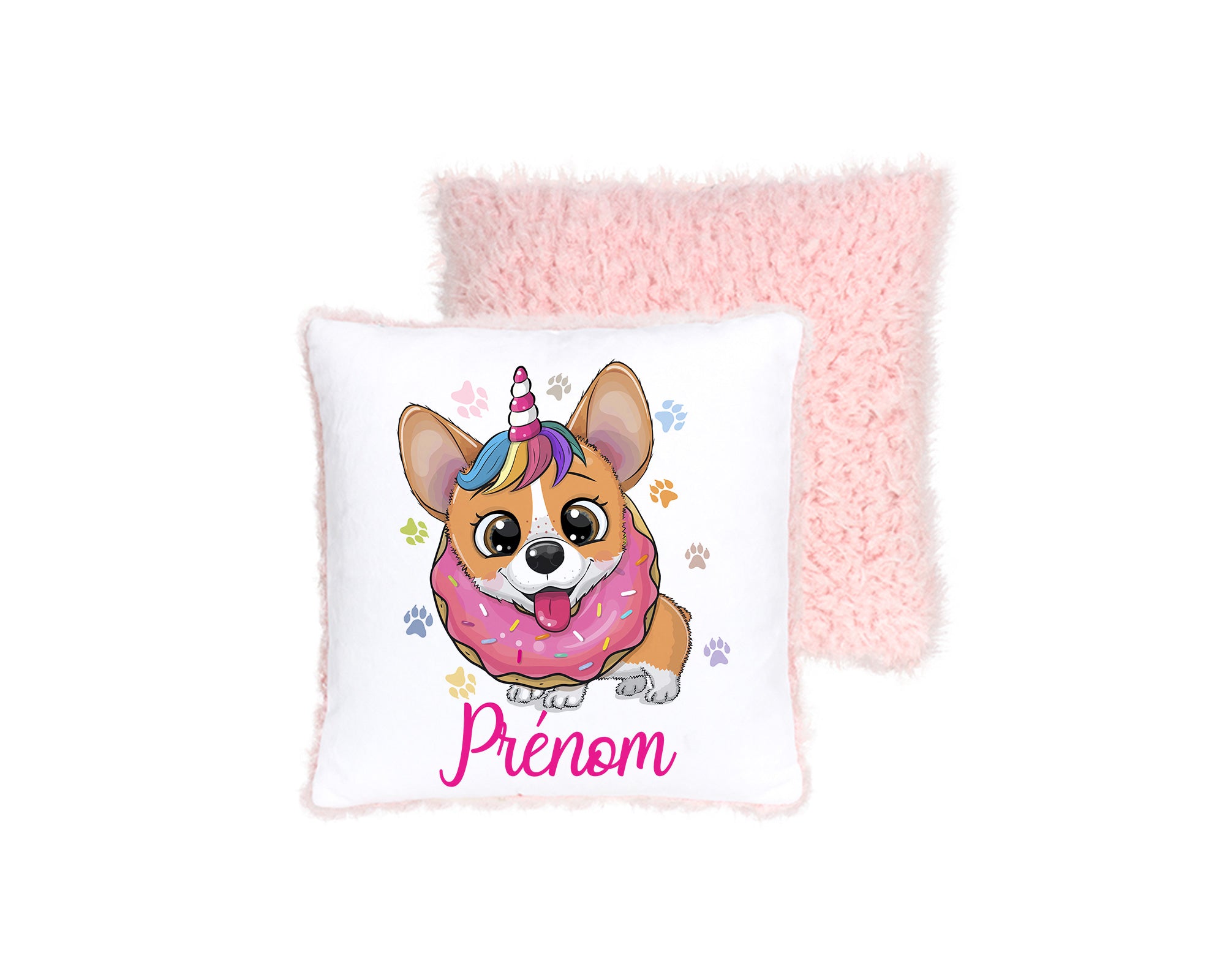Coussin Chien Licorne : Fantaisie Adorable.