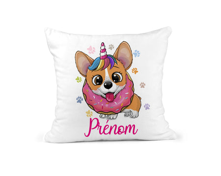 Coussin Chien Licorne : Fantaisie Adorable.