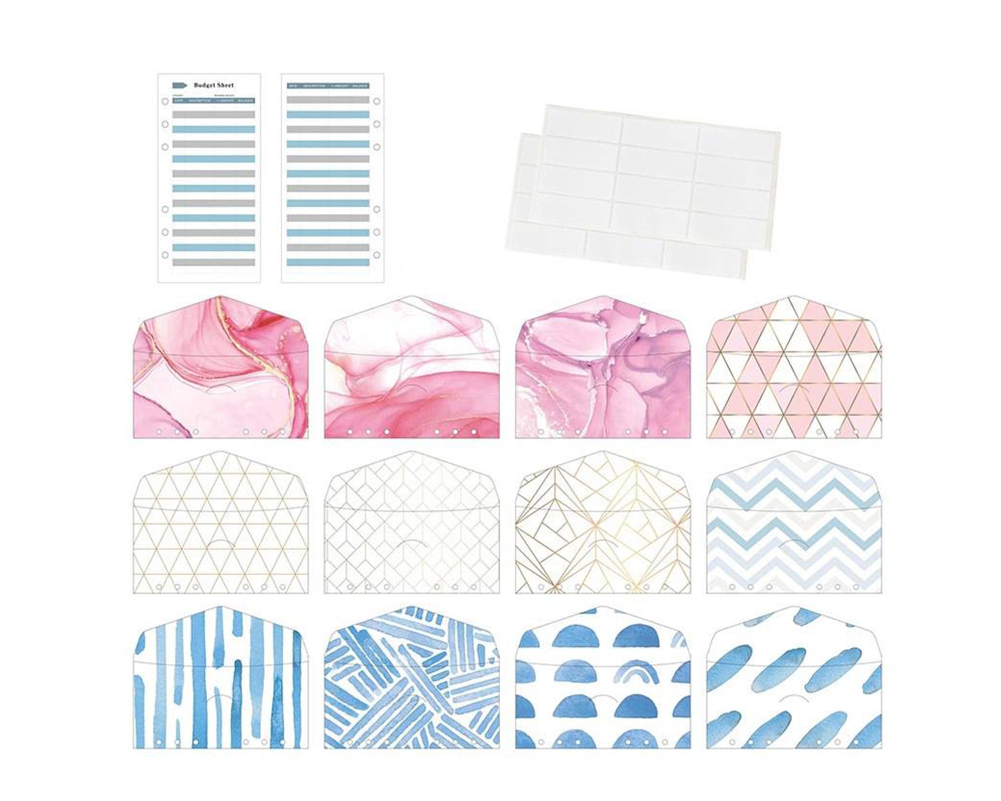 A6 taille-12 Pack - Pochettes De Classeur De Taille A5-a6 Avec A6 taille-12 Pack - Pochettes De Classeur De Taille A5-a6 Avec