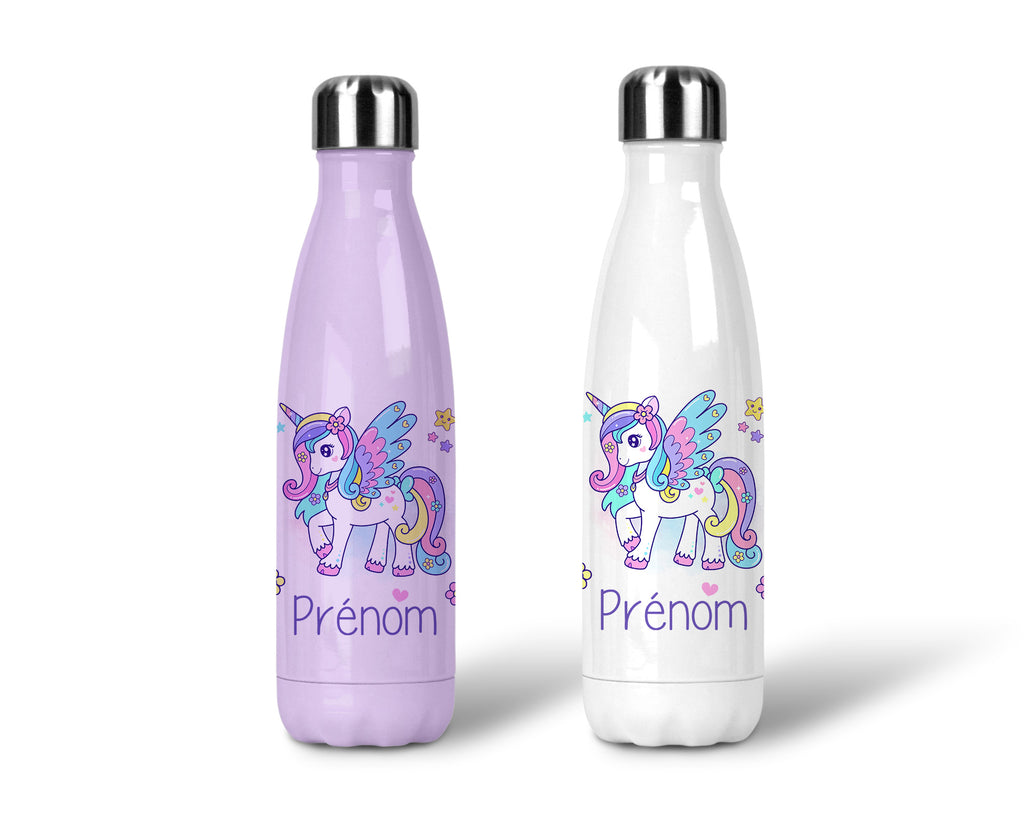 Gourde Licorne : Magie en Main. Explorez la féérie avec notre Gourde Licorne : votre compagnon magique pour rester hydraté en beauté !