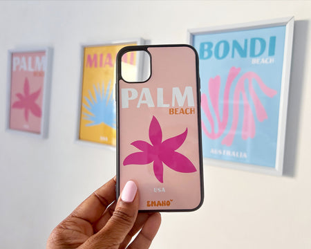 Plongez dans l'ambiance tropicale de Palm Beach avec notre coque Emano. Emportez un peu de ce paradis partout où vous allez. 🌴📱 #EmanoTropical