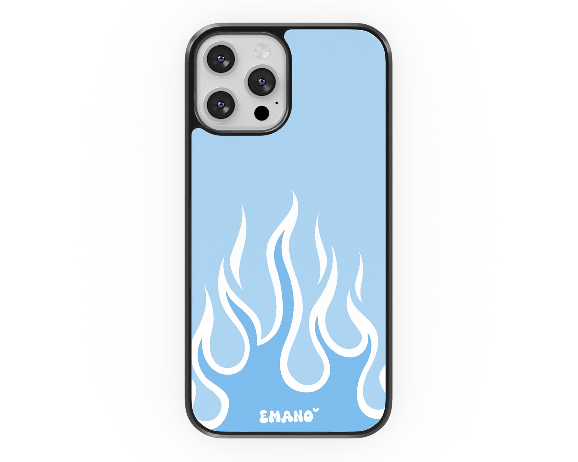 Affichez votre côté audacieux avec notre coque Emano aux flammes bleues ! 🔥📱 #StyleInflammable