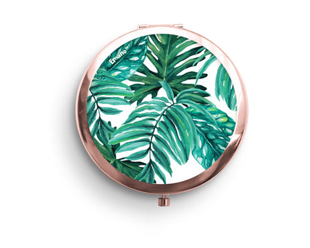 Miroir Personnalisé Tropical : Rafraîchissez votre routine de beauté avec un brin d'exotisme.