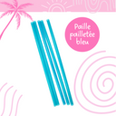 Pailles Pailletées Réutilisables