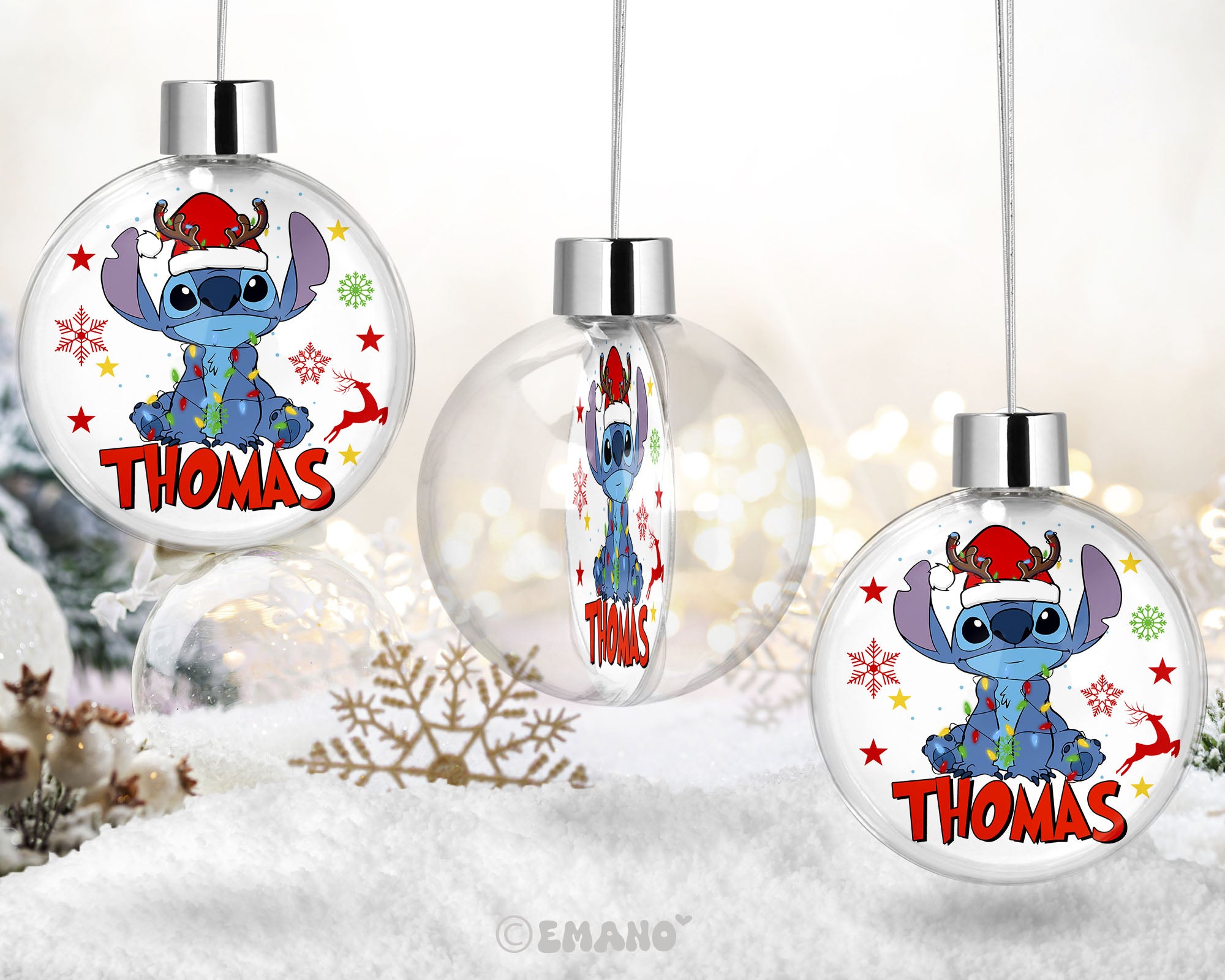 Boule De Noël Personnalisée Boule En Plastique Personnalisable Avec Boule De Noël Personnalisée Boule En Plastique Personnalisable Avec