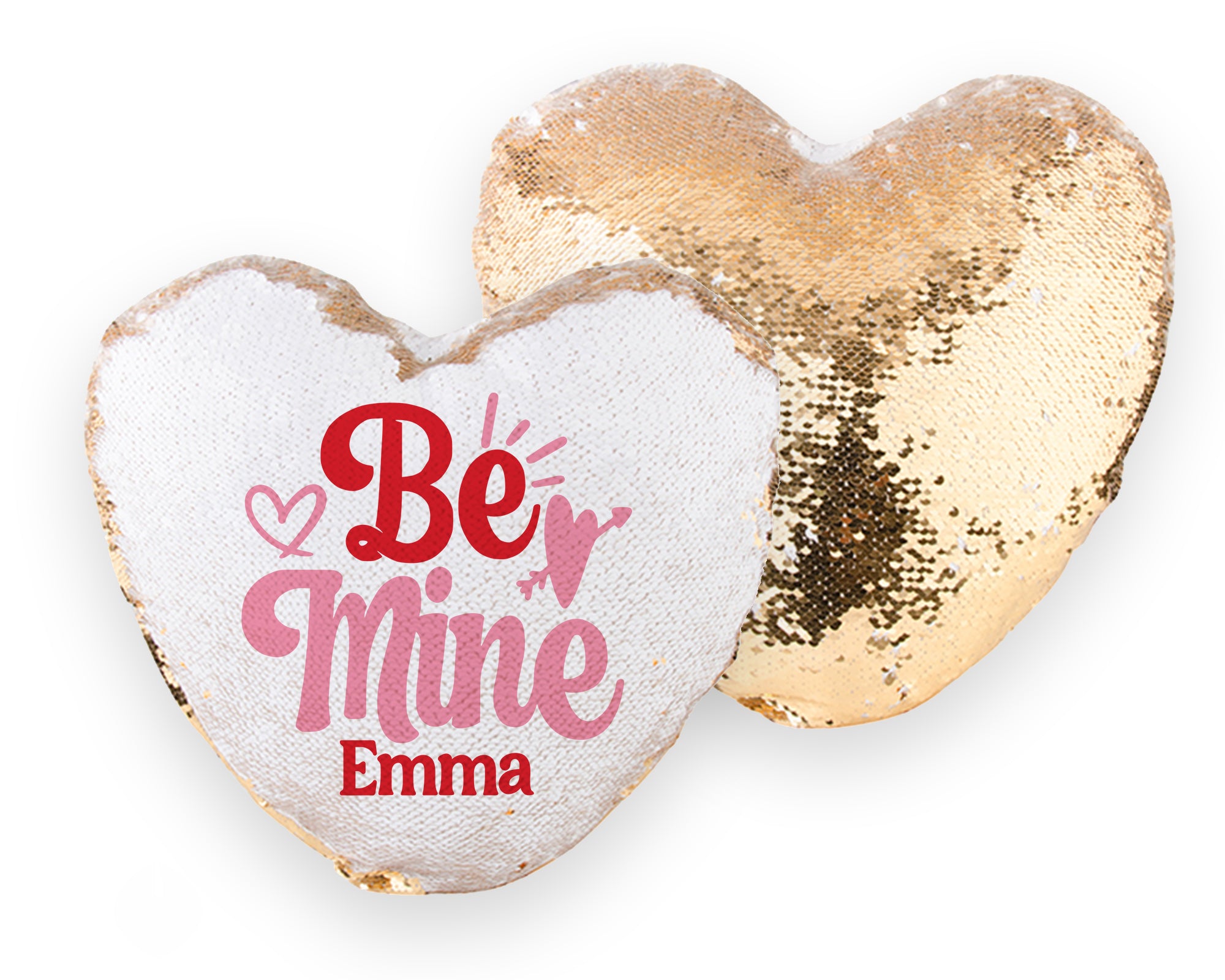 Coussin coeur  personnalisable  - Be mine