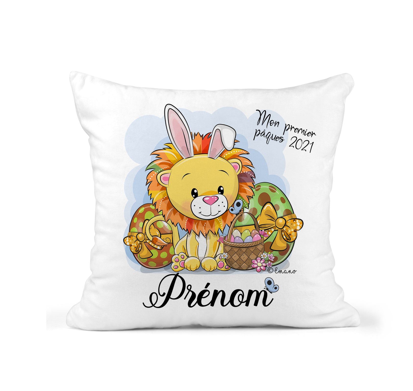 Coussin personnalisable - Pâques